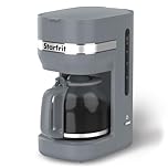 Starfrit 10-Cup Coffee Maker – Keep Warm Function – Reusable Filter Basket – Easy to clean – 900W – Grey