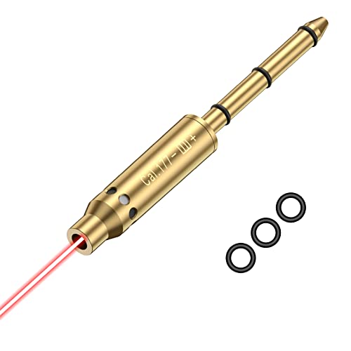 Tipfun .177 Cal Red Laser Boresighter Bore Sight End Barrel Easy To Fit Revolvers Pistols Rifle And Air Guns #TOP7
