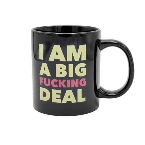 Taza de café grande Island Dogs 22 oz, cerámica negra miniatura 1