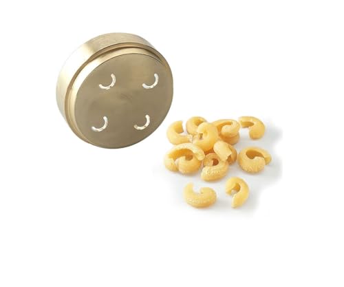 Kenwood Troquel Metálico para Hacer Pasta, Molde para Pasta Spaccatelli, Accesorio para Kenwood Chef para Crear Auténtica Pasta sin Esfuerzo, Fácil de Usar, AT910005, Bronce