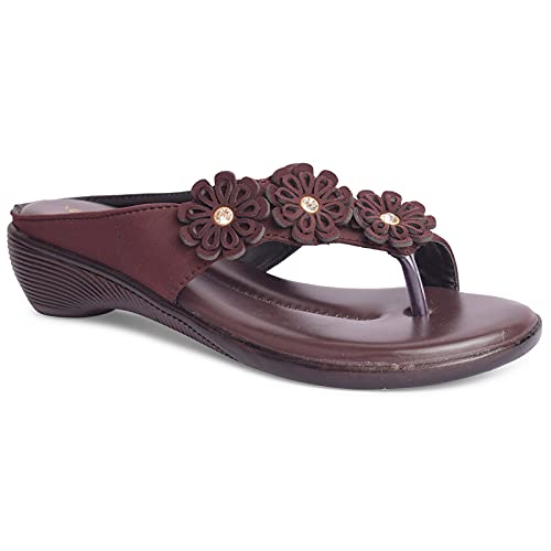 Image of XE Looks Comfortable Soft Wedge Slippers For Women
