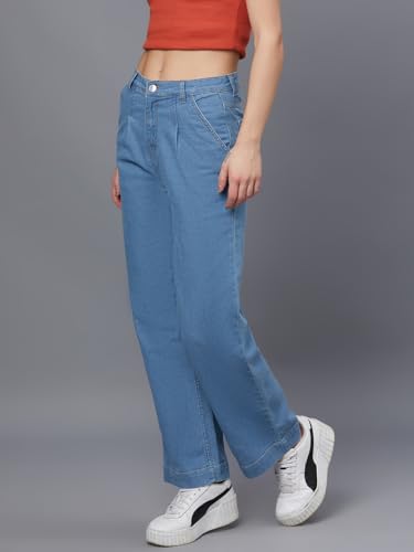 Image of KOTTY Slim Straight Fit Jeans - High Waist Comfortable Denim