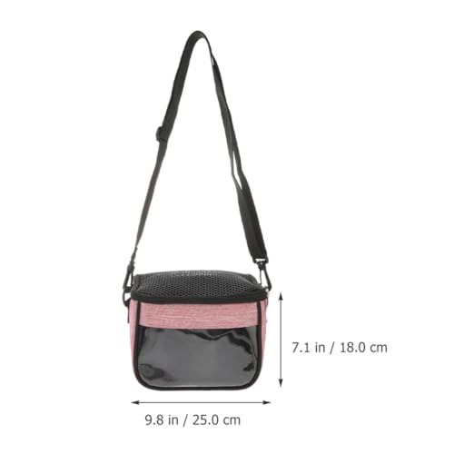 Transportín para hámster XL: mochila ligera y transpirable para paseos cómodos 3