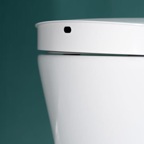 Image of WOODBRIDGE Smart Toilet with 1000g MaP Flush Score, Foam Shield, Blackout Flush, Warm Drying, Wave Sensor Auto Open&Close, Wireless Remote, Smart Deodorization, MET061