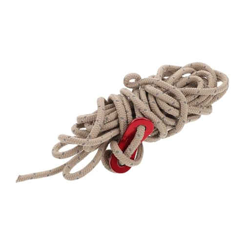 BESTonZON 8pcs Reflective Camping Rope Windproof Guylines for Tents Tarps and Hiking Weatherproof Durable with Enhanced Night Visibility