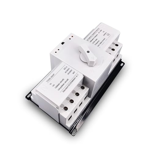 Interruptor de transferencia automática 380V MCB BAWHO tetrapolar para cuadros eléctricos 2