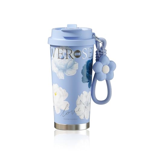 Sidagar 520ml R[q[Jbv ^fM XeX Rh~ Wt ۉۗ ėp\ gїpR[q[^u[  Floral Blue