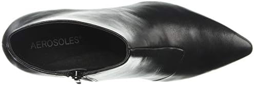 Aerosoles Women's Epigram Ankle Boot, Black Leather, 7 | Image 4
