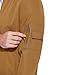 COOFANDY Casual Bomber Windbreaker For Men Lightweight Jacket Outdoor Fashion Coat, Light Brown, 2X-Large