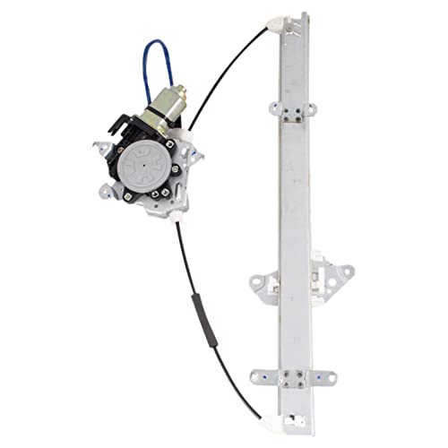 Image of TRQ Front Right Power Window Regulator & Motor Assembly Passenger Side Compatible with 1997-2000 Infiniti QX4 1996-2000 Nissan Pathfinder NI1357107
