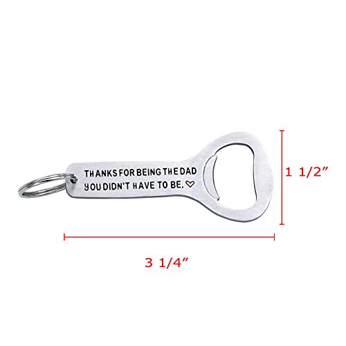 Melix Home Thanks For Being The Dad You Didn't Have To Be Opener (White) #TOP1