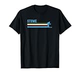 Stowe Vermont Retro Ski Mountain Vacation T-Shirt