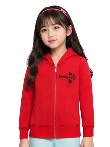 Image of ADBUCKS Girl's Cotton Hooded Sweatshirt