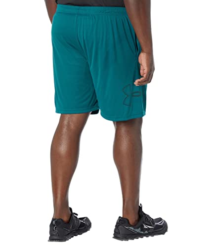 Image of Under Armour Men's Tech GraphicDISC 10 inch Shorts, (717) Tourmaline Teal / / Black, XX-Large