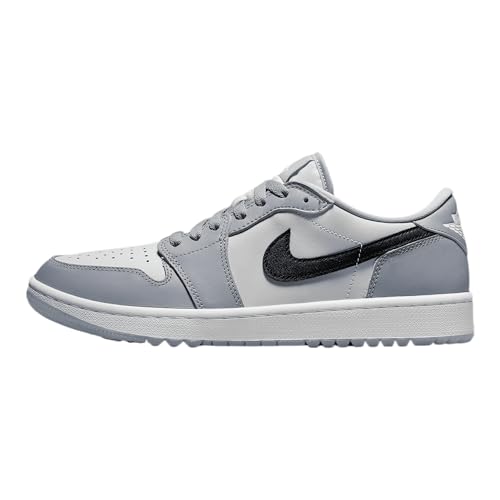 Air Jordan 1 Low G Golf Shoes (DD9315-002, Wolf Grey/Photon Dust/White/Black)