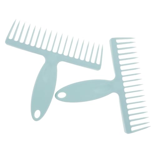 PLAFOPE 2Pcs Broom Hair Removal Comb Multi Function Cleaning Tool for Efficient Pet Hair Removal Lightweight Handheld Design for Home Use and Easy Cleaning