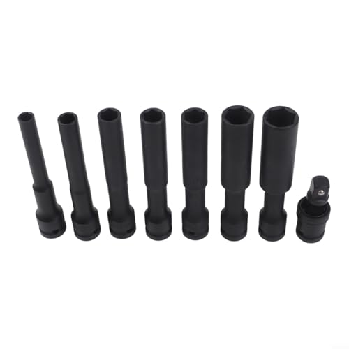 Juego de llaves de impacto para extraer tornillos hexagonales internos en motores pesados 8