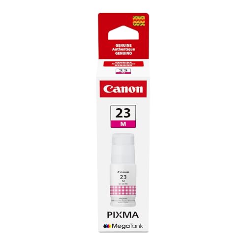 Image of Canon GI-23 Genuine Magenta Ink Bottle, Compatible with Megatank G620 Printers