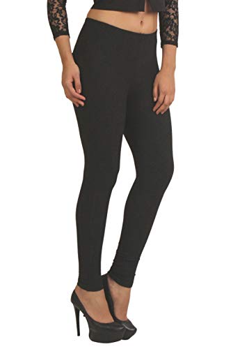 Image of Frenchtrendz Women's Cotton Spandex Jacquard Stretchable Slim Fit Jegging with Back Pockets