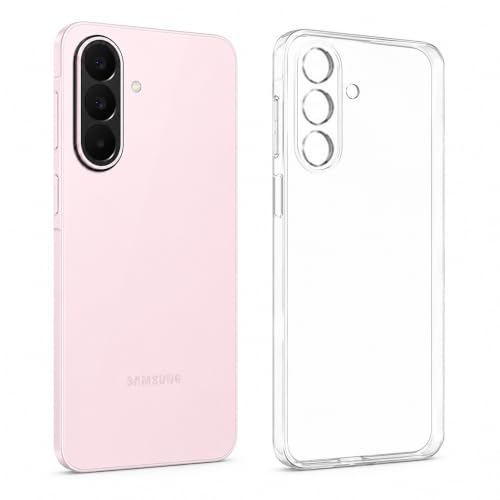 Image of Crystal Clear Case Compatible with Samsung A27 5G | Raised Bumps for Camera & Screen Protection | Clear Soft Silicone Back Case Cover for Samsung Galaxy A27 5G / M47 5G (TPU | Transparent)