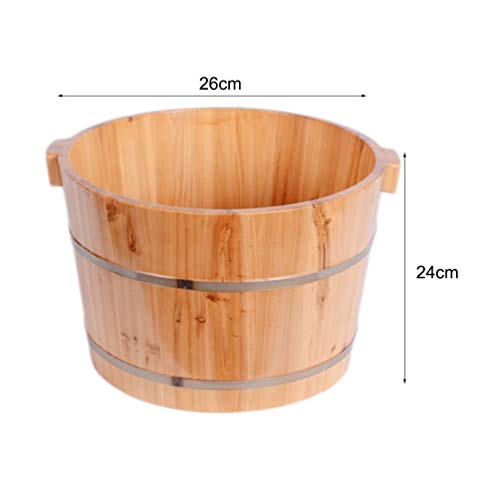 Spa de pies de madera BABYCE para relajación y pedicura miniatura 5
