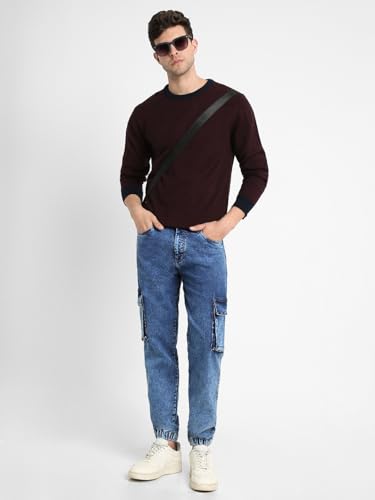 Dennis Lingo Herren Mid Rise Jogger Jeans, Indigo, 46 – Bild 7
