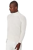chaqueta lana hombre Sin imprimir Trendyol Suéter Ajustado Liso de Cuello Alto Sudadera, Gris, L para Hombre