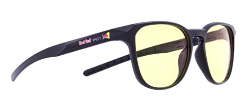Filtro luce blu Red Bull Spect Eyewear Master Occhiali da Lettura, Shiny Black, L Unisex-Adulto
