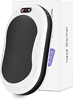 Hand Warmers, Fast Charging Hand Warmer, 3 Levels Heating Electronic Pocket Heater, Rechargeable 10000mAh Hand Warmers, Perfect for Skiing Climbing Hiking Winter