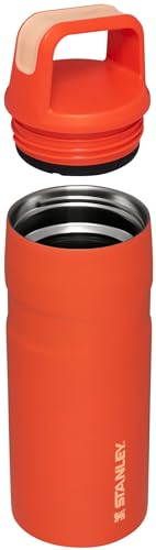 Image of Stanley IceFlow Cap and Carry Water Bottle | Wide Mouth Twist Lid | Lightweight & Leakproof for Travel & Sports | Insulated Stainless Steel | BPA-Free
