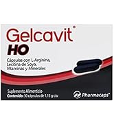 Gelcavit Ho L-arginina Con 30 Cápsulas Gelcaps