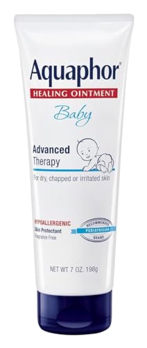 Aquaphor Baby Healing Ointment Advanced Therapy 7 Ounce Tube (Pack of 6)