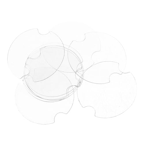 Healeved 10piezas Expositores De Anillos Redondos Organizadores Transparentes Para Joyas Para Exposición Venta y Almacenamiento De Anillos Bodas y Compromisos