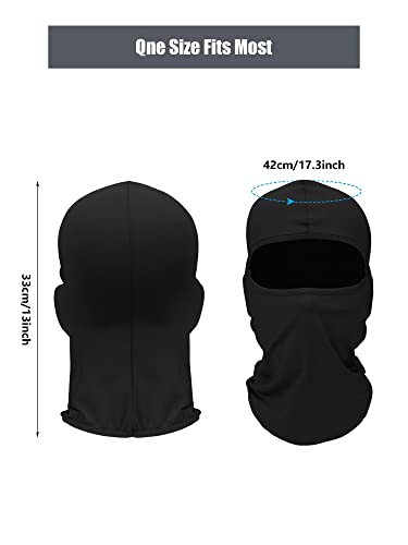 Satinior 9 Pcs Ski Mask For Men Full Face Shiesty Helmet Mask Balaclava Winter Neck Gaiter Outdoor Cycling Windproof Hood #TOP6