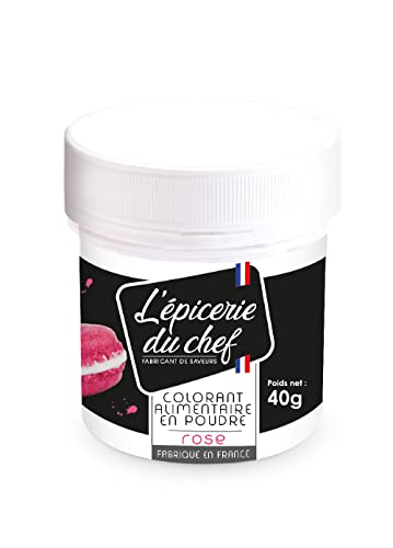Epicerie du Chef Colorant Artificiel en Poudre Rose 40 g Cover