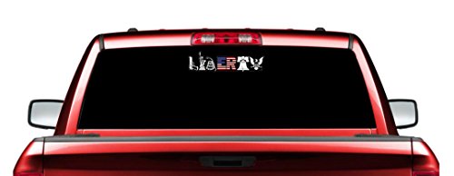 Conservative Liberty Window Decal Or Bumper Sticker | 2Nd Amendment Nra Truck Decal Sticker | Don't Tread On Me Sticker Car Decal For Men #TOP2