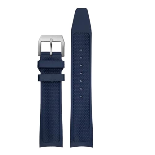 [[ł] J[uGh\tgo[VREHb`Xgbv19mm 20mm IWCpCbg}[NXVIII IW3282ubNu[EHb`ohWirstbandΉ(Blue silver,19mm)