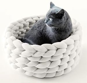 Miniatura 5 de Hilo grueso de terciopelo para tejer con brazo gigante, hilo para tejer con brazo, súper suave, peso tubular, hilo grueso para tejer a mano, para