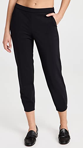 Theory Women's Tapered Dart Pull-on Pant in Precision Ponte2