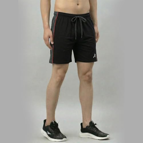 Image of Amul Comfy Men Ultra Soft Cotton-Rich Drawstring Lounge Shorts