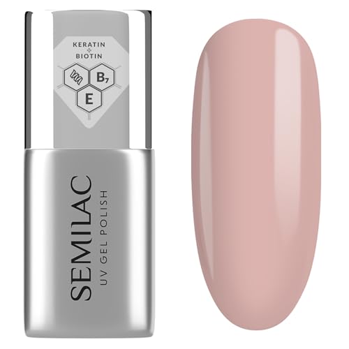 Semilac Esmalte de uñas UV Base Coat Care Base 7 ml – Base de...