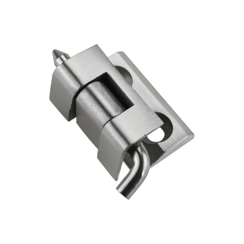 Charnière débrochable inox pour armoire électrique industrielle de haute précision