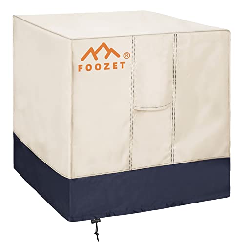Foozet Air Conditioner Cover for Outside Units, AC Cover for Outdoor Central Unit Square Fits up to 36 x 36 x 39 Inches