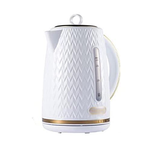 CEETY Electric Kettle White Handheld Instant Heating Electric Water Kettle Auto Power-Off 1.7L Capacity (Color : White, Size : One Size)