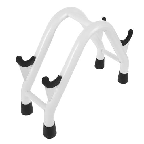 Vaguelly Soporte para Mancuernas Deportivas de Hierro Resistente Base Antideslizante, Estante para Almacenamiento de Pesas en Casa, Accesorio de Gimnasio Compacto y Práctico
