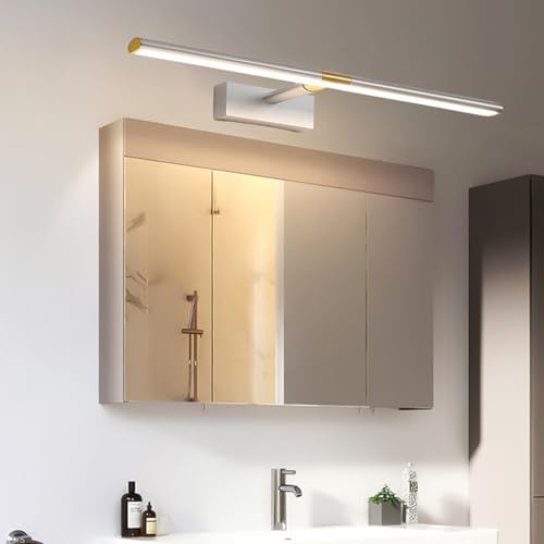 Iluminación de pared para espejo impermeable con protección LED y luz cálida 7