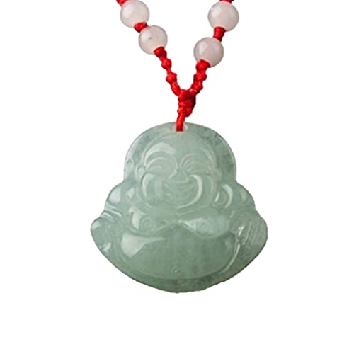 Collier Bouddha en Jade vert, un bijou amulette porte-bonheur idéal pour retrouver la paix intérieure