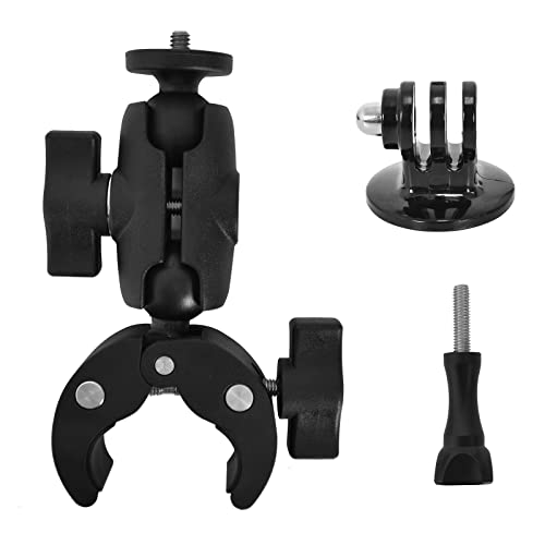Zimoer Mini Braccio Magico con Super Clamp - Supporto per Manubrio Moto e Action Cam - Morsetto...