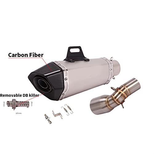Escape CFMoto 400GT sin soldaduras para reemplazar el tubo original roto 2