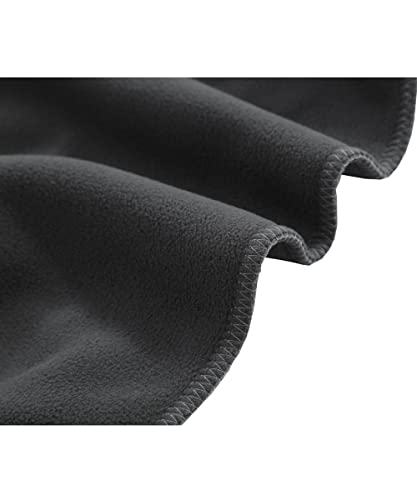 M2C Boys Soft Cozy Full Zip Polar Fleece Hoodie Jacket Light Gray 10-12 #TOP5